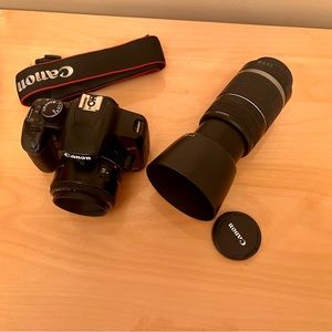 Canon EOS Rebel XSI with image stabilizer